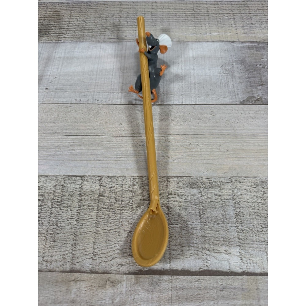 Disney Parks Exclusive Ratatouille Remy Pixar Spoon Straw Sealed Souvenir Drink